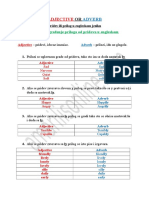 Adjective: Pravila Za Građenje Priloga Od Prideva U Engleskom