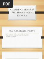 Classification of Philippine Folk Dances