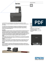 Epson TM T20II Series Datasheet