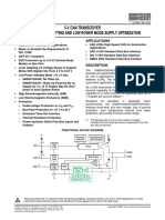 5-V Can Transceiver With I/O Level Shifting and Low-Power Mode Supply Optimization