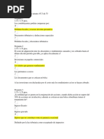 Examen Parcial Impuestos de Renta - Costos y Deducciones