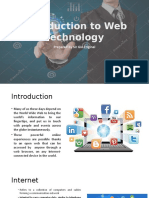 Introduction To Web Technology