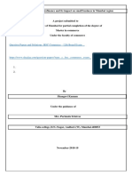 Analytic Study of Microfinance and Its Impact On Small Business in Mumbai Region