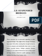 Cable-Suspended Bridges: English Class