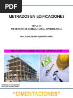 METRADOS Ing. Elena Tema IV PDF