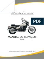 Manual de Serviços: Dafra Da Amazônia Indústria e Comércio de Motocicletas Ltda. - 2013