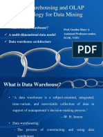 Data Warehousing and OLAP Technology For Data Mining