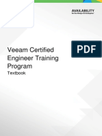 Veeam Certified Engineer Training Program: Textbook