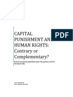 Capital Punishment and Human rights-MG