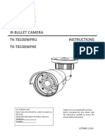 Ir Bullet Camera TK T8100Wpru Instructions TK T8100WPRE