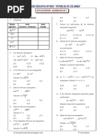 Problemas Propuestos de Situaciones Algebraicas 1 T2 Ccesa007