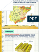 Relieves Morfoestructurales de La Península Ibérica