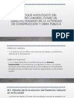 Enfoque Axiológico Del Derecho Laboral