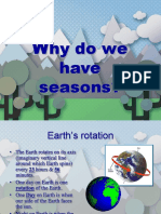 Why Do We Have Seasons?