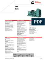 Standard Genset Features Generator Set Performance Generator Set Options