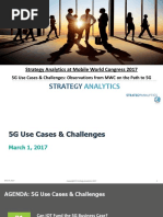 5G Use Cases & Challenges - Observations From MWC On The Path To 5G