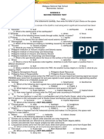 Science 8 Second Periodic Test