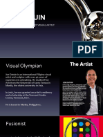 Joe Datuin Filipino Artist Profile PDF