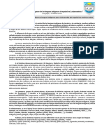 Guía Práctica - Aporte de Las Lenguas Indigenas Al Español, 3ro Medio Electivo