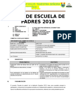 Plan de Escuela para Padres 2019 - Iep20125