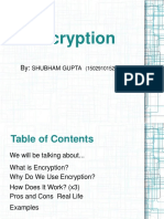 Encryption: Shubham Gupta