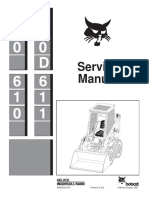 BOBCAT 600 SKID STEER LOADER Service Repair Manual PDF