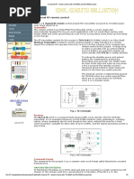 3 Channel RF Remote Control: Transmitter