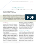 Management of Cardiogenic Shock: Clinical Update