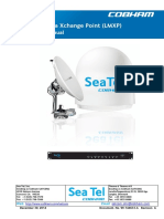 Sea Tel Media Xchange Point LMXP Operation Manual