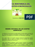 Reseña Historica Aceites Esenciales