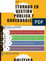 Sesion 1 - Politicas Publicas