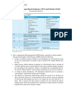 Compensated Dengue Shock Syndrome (A97.2) and Obesity (E.661)