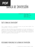 Banca de Inversion