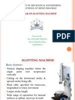 Department of Mechanical Engineering Indian School of Mines Dhanbad