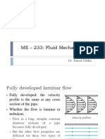 Fluid Mechanics Lectures