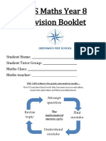 GFS Maths Year 8 Revision Booklet