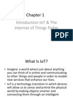 Introduction Iot & The Internet of Things Today