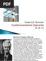 El Condicionamiento Operante Skinner-Marco Teorico