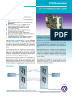 5702 Routeswitch: Ds1 1+1 Protection Switch System