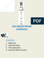 Sea Water Intake Overhaul