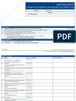 Health & Safety: Confined Space Identification and Risk Assessment Form