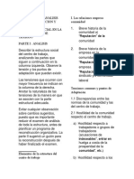 Guion para El Analisis de La Organizacion y Reforma de La Estructura Social en La Organizacion de Trabajo