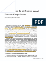 Los Procesos de Atribución Causal PDF