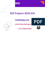 Power Electronics Final Year EEE Projects 2018 2019