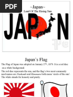 Japan : Land of The Rising Sun