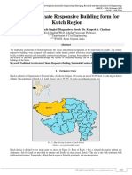 Study of Climate Responsive Building Form For Kutch Region