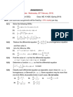 Assignment No. 1-ME 10 ABC (Spring 2019) - Due Date On 20-02-2019