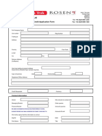 MT Vestatec Distribution ACCOUNT APPLICATION FORM