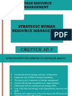 Strategic Human Resource Management: Chapter No. 8