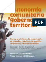 Autonomía Comunitaria y Gobernanza Territorial